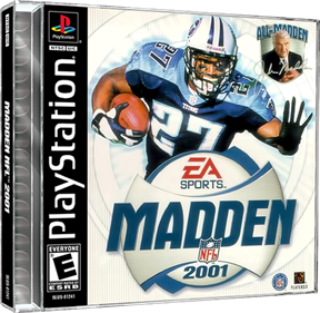 Madden NFL 2001 - Box - 3D Image