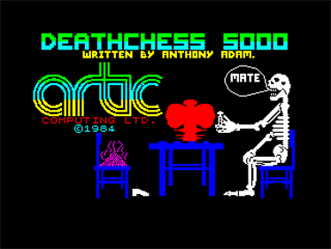 Death Chess 5000 - Screenshot - Game Title Image
