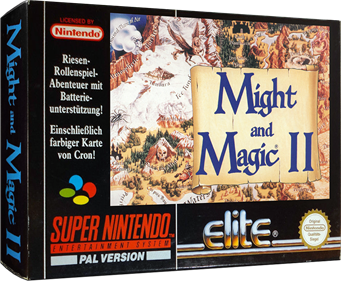 Might and Magic II - Box - 3D Image