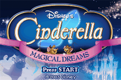 Disney's Cinderella: Magical Dreams - Screenshot - Game Title Image