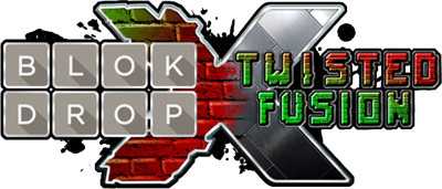 BLOK DROP X: TWISTED FUSION - Clear Logo Image