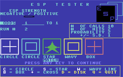 ESP Tester - Screenshot - Gameplay Image