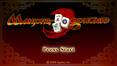Mahjong Solitaire - Screenshot - Game Title Image