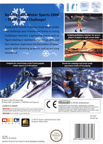 Winter Sports: The Ultimate Challenge - Box - Back Image
