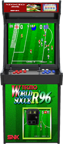 Tecmo World Soccer '96 - Arcade - Cabinet Image