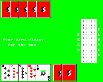Cribbage (Superior Software) - Screenshot - Gameplay Image