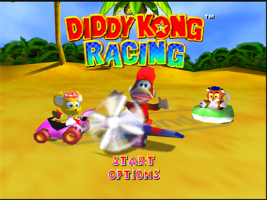 Diddy Kong Racing - Screenshot - Game Title Image