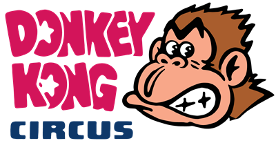 Donkey Kong Circus - Clear Logo Image
