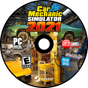 Car Mechanic Simulator 2021 - Fanart - Disc Image