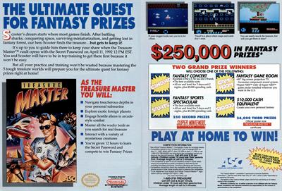 Treasure Master - Advertisement Flyer - Front Image