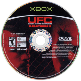 UFC: Ultimate Fighting Championship: Tapout - Disc Image