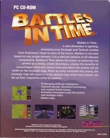 Battles in Time - Box - Back Image