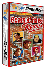 Beats of Rage: Remix - Box - 3D Image