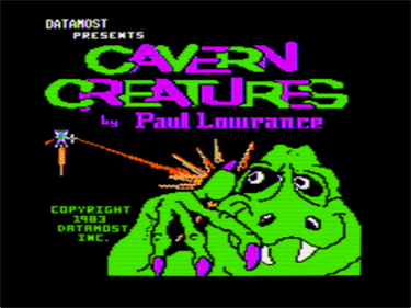 Cavern Creatures - Screenshot - Game Title Image