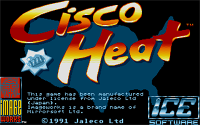 Cisco Heat - Screenshot - Game Title Image