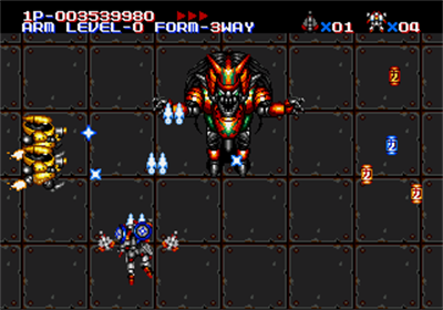 MUSHA: Metallic Uniframe Super Hybrid Armor - Screenshot - Gameplay Image