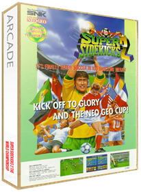 Super Sidekicks 2: The World Championship - Box - 3D Image