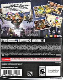 The LEGO Movie Videogame - Box - Back Image