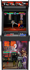 Tekken 2 - Arcade - Cabinet Image