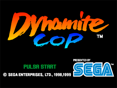 Dynamite Cop! - Screenshot - Game Title Image