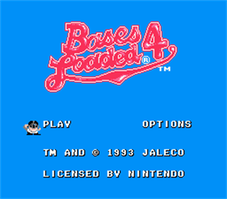Bases Loaded 4 - Screenshot - Game Title Image