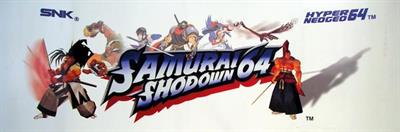 Samurai Shodown 64 - Arcade - Marquee Image