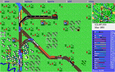 Railroad Tycoon Deluxe - Screenshot - Gameplay Image