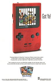 Pokémon Green Version - Advertisement Flyer - Front Image