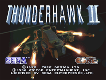 ThunderStrike 2 - Screenshot - Game Title Image