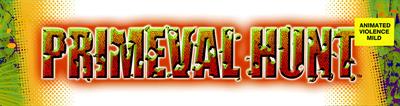 Primeval Hunt - Arcade - Marquee Image