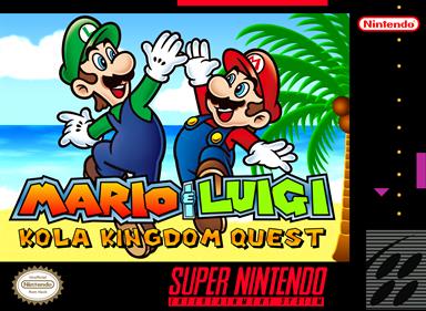 Mario & Luigi: Kola Kingdom Quest - Fanart - Box - Front Image