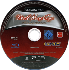 Devil May Cry HD Collection - Disc Image