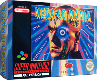 Mega-Lo-Mania - Box - 3D Image