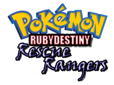 Pokémon Ruby Destiny Rescue Ranges - Clear Logo