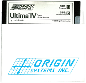 Ultima IV: Quest of The Avatar - Disc Image