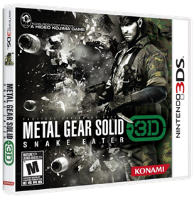 Metal Gear Solid 3D: Snake Eater - Box - 3D Image