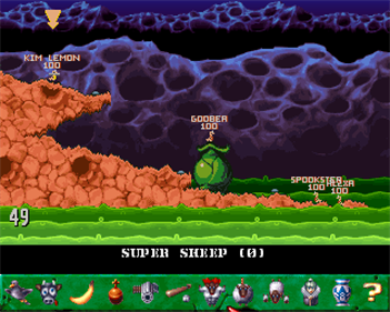 Worms: The Directors Cut - Screenshot - Gameplay Image