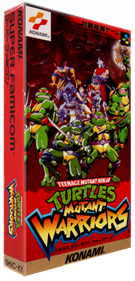 Teenage Mutant Ninja Turtles: Tournament Fighters - Box - 3D Image