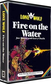 Lone Wolf: Fire on the Water - Box - 3D Image