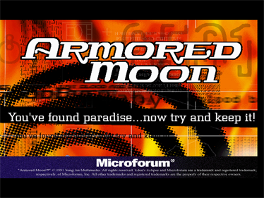 Armored Moon: The Next Eden - Screenshot - Game Title Image