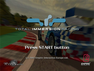Total Immersion Racing - Screenshot - Game Title Image