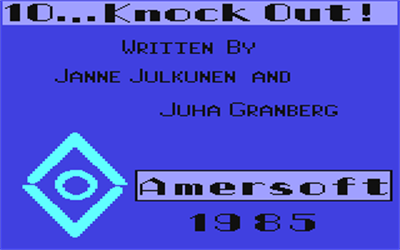 10...Knock Out! - Screenshot - Game Title Image
