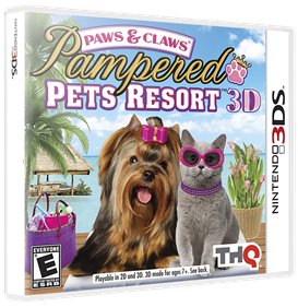 Paws & Claws: Pampered Pets Resort 3D - Box - 3D Image