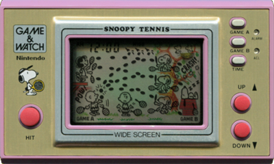 Snoopy Tennis - Cart - Front
