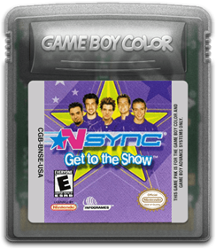 NSYNC: Get to the Show - Fanart - Cart - Front Image