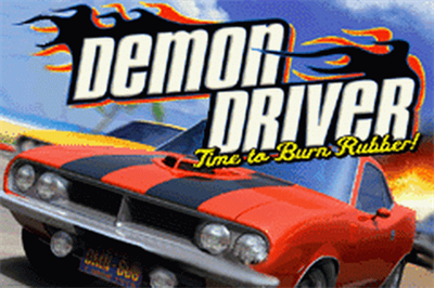 Demon Driver: Time to Burn Rubber - Screenshot - Game Title Image