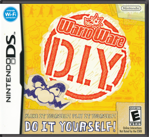 WarioWare: D.I.Y. - Box - Front - Reconstructed Image