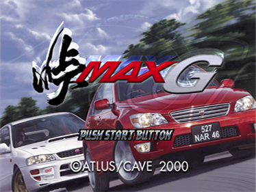 Touge Max G - Screenshot - Game Title Image