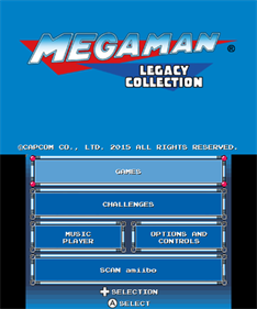 Mega Man Legacy Collection - Screenshot - Game Title Image