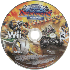 Skylanders: SuperChargers Racing - Disc Image